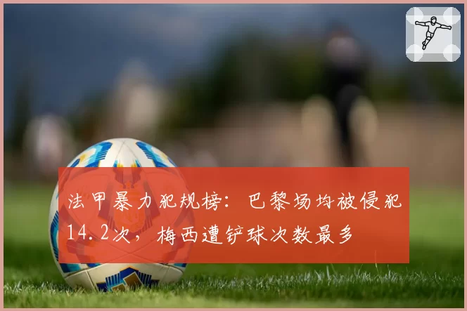 法甲暴力犯规榜：巴黎场均被侵犯14.2次，梅西遭铲球次数最多