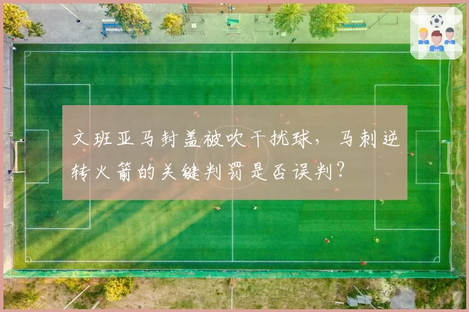 文班亚马封盖被吹干扰球，马刺逆转火箭的关键判罚是否误判？