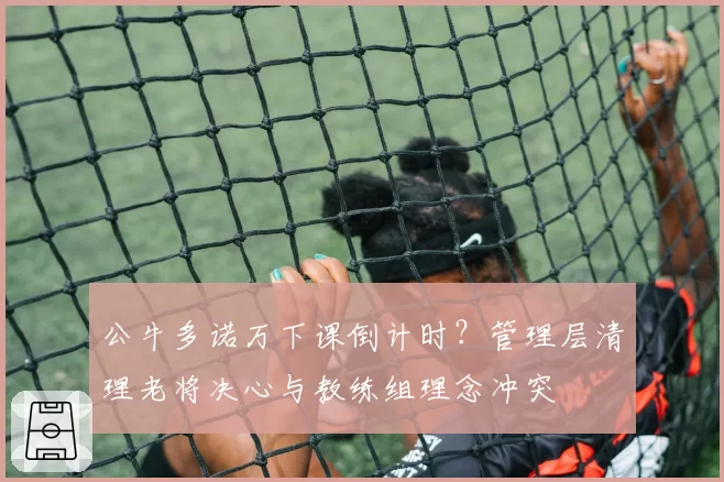 公牛多诺万下课倒计时？管理层清理老将决心与教练组理念冲突
